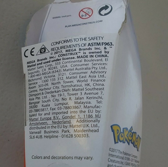 Paras Mega Construx Pokemon Pokeball - Picture 2 of 2